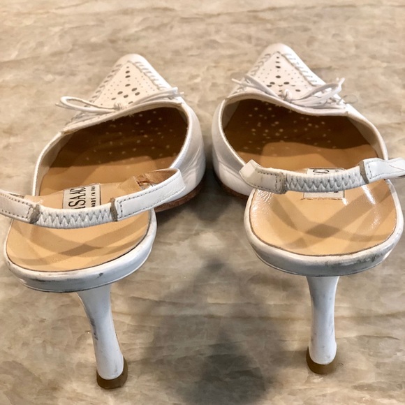 Isaac Mizrahi Vintage Pointy Slingback Heels - Picture 3 of 3